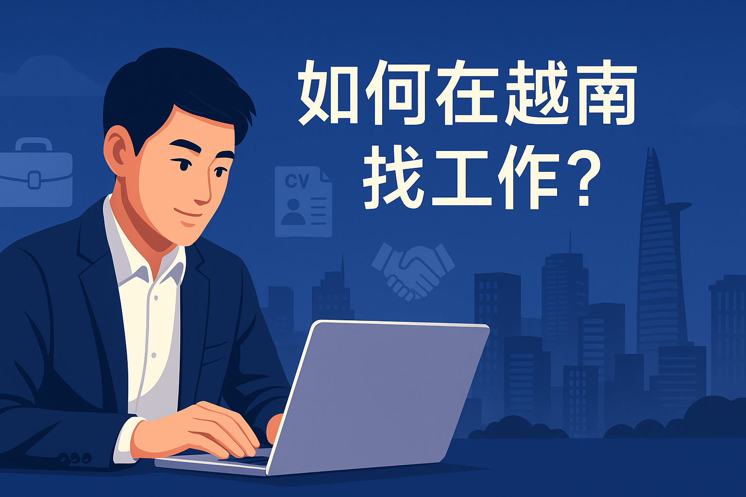 如何在越南找工作