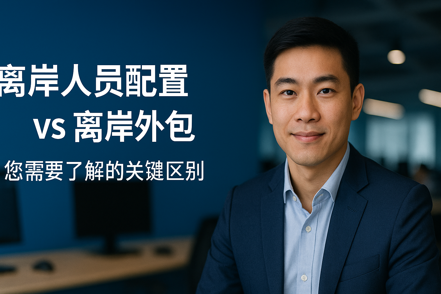 离岸人员配置 vs 离岸外包